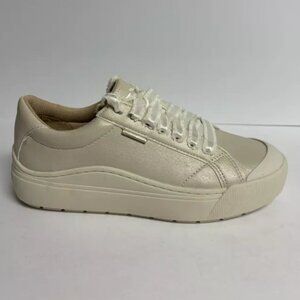 Dr. Scholl’s Women’s Time Off Beige Sneakers, Size 7.5 M